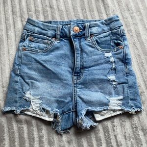 American eagle hi-rise shortie